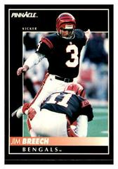 Jim Breech Football Cards 1992 Pinnacle Prices