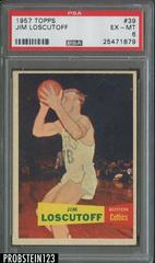Jim Loscutoff #39 Basketball Cards 1957 Topps Prices
