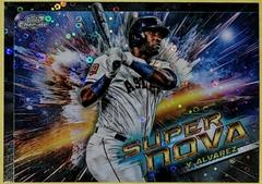 Yordan Alvarez [Black Eclipse] #SN-9 Baseball Cards 2023 Topps Cosmic Chrome Supernova Prices