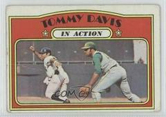 Tommy Davis [In Action] #42 Baseball Cards 1972 Topps Prices