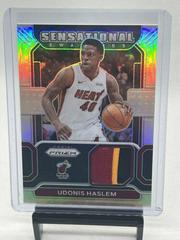 Udonis Haslem [Prime] Basketball Cards 2021 Panini Prizm Sensational Swatches Prices