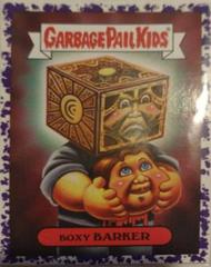 Boxy BARKER [Purple] Garbage Pail Kids Revenge of the Horror-ible Prices