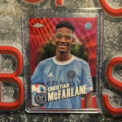 Christian Mcfarlane [Refractor] #189 Soccer Cards 2022 Topps Chrome MLS Prices