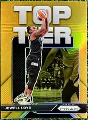 Jewell Loyd [Gold] #15 Basketball Cards 2023 Panini Prizm WNBA Top Tier Prices
