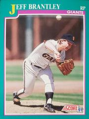 Jeff Brantley Baseball Cards 1991 Score Prices