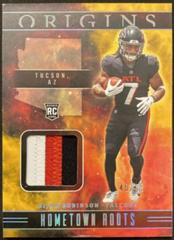 Bijan Robinson [Gold] #HR-BR Football Cards 2023 Panini Origins Hometown Roots Prices