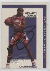 Richard Dumas [Autograph] #17 Basketball Cards 1991 Courtside Prices