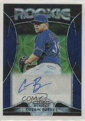 Corbin Burnes [Navy Blue Kaleidoscope Prizm] #RA-CB Baseball Cards 2019 Panini Prizm Rookie Autographs Prices