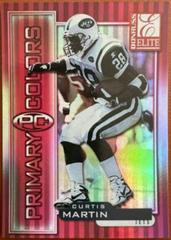 Curtis Martin [Red] Football Cards 1999 Panini Donruss Elite Primary Colors Prices