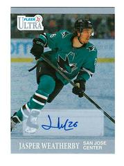 Jasper Weatherby [Autograph] Hockey Cards 2021 Ultra 30th Anniversary Prices