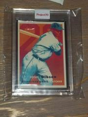 Josh Gibson [Artist Proof Silver Frame] #877 Baseball Cards 2021 Topps Project 70 Prices