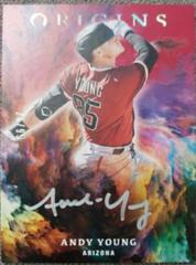 Andy Young [Red Silver Ink] #OS-AY Baseball Cards 2021 Panini Chronicles Origins Signatures Prices
