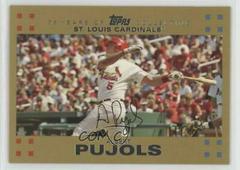 Albert Pujols [Gold] Baseball Cards 2007 Topps Prices