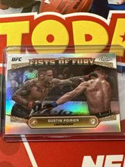 Dustin Poirier #FOF-4 Ufc Cards 2024 Topps Chrome UFC Fists of Fury Prices