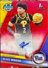Blake Hinson [Red Shimmer] #BCPA-BH Basketball Cards 2023 Bowman Chrome University Prospects Autographs Prices