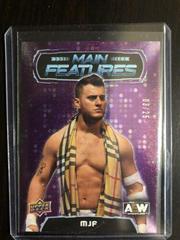 MJF [Purple] Wrestling Cards 2022 Upper Deck AEW Main Features Prices