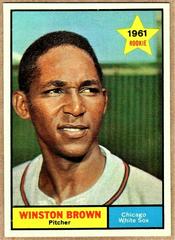 Winston Brown #391 Baseball Cards 1961 Topps Prices