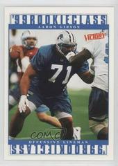 Aaron Gibson #407 Football Cards 1999 Upper Deck Victory Prices