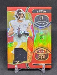 Kenny Pickett [Red] #DS-1 Football Cards 2022 Panini Select Draft Selections Memorabilia Prices