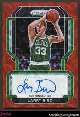 Larry Bird [Choice Prizm] Basketball Cards 2021 Panini Prizm Signatures Prices