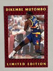 Dikembe Mutombo [limited edition] Basketball Cards 1992 Fleer Prices