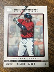 Miguel Tejada Baseball Cards 2009 Topps Ticket to Stardom Prices