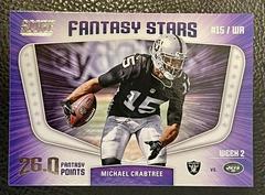 Michael Crabtree Football Cards 2018 Score Fantasy Stars Prices