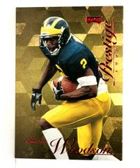 Charles Woodson [Gold] #168 Football Cards 1998 Playoff Prestige Prices