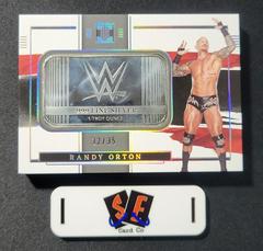 Randy Orton Wrestling Cards 2022 Panini Impeccable WWE Silver Logo Prices