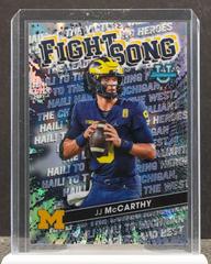 JJ McCarthy [Lava] #FS-16 Football Cards 2022 Bowman's Best University Fight Song Prices