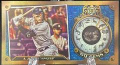 Aaron Judge [Indigo Foil] Baseball Cards 2022 Topps Gypsy Queen Gems Minis Prices