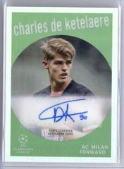 Charles De Ketelaere [Autograph] Soccer Cards 2022 Topps Chrome UEFA Club Competitions 1959 Prices