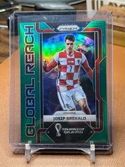 Josip Brekalo [Green] Soccer Cards 2022 Panini Prizm World Cup Global Reach Prices