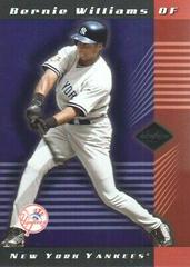 Bernie Williams #34 Baseball Cards 2001 Leaf Limited Prices