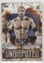 Triple H [Orange] Wrestling Cards 2018 Topps WWE Undisputed Prices