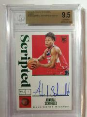 Admiral Schofield [Autograph Green] #189 Basketball Cards 2019 Panini Encased Prices