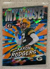 Aaron Rodgers [Ice] #MH-15 Football Cards 2021 Panini Donruss Optic My House Prices