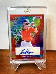 Travis Bazzana [Red Mojo] #BA-TB1 Baseball Cards 2023 Leaf Vivid Autograph Prices