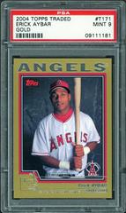 Erick Aybar [Gold] #T171 Baseball Cards 2004 Topps Traded Prices