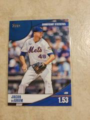 Jacob deGrom [Blue] #SS-18 Baseball Cards 2022 Topps Significant Statistics Prices