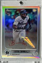 Bryan De La Cruz [Red] Baseball Cards 2022 Topps Chrome Update Autographs Prices