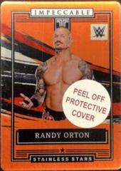 Randy Orton [Orange] Wrestling Cards 2022 Panini Impeccable WWE Stainless Stars Prices