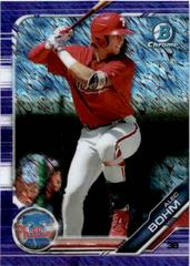 Alec Bohm [Purple Shimmer] #BCP-163 Baseball Cards 2019 Bowman Chrome Prospects Prices