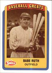 Babe Ruth Baseball Cards 1990 Swell Greats Prices