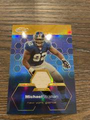 Michael Strahan [Jersey Gold Refractor] Football Cards 2003 Topps Finest Prices