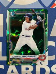 Emmanuel Rodriguez [Green] #BCP-207 Baseball Cards 2021 Bowman Chrome Sapphire Prospects Prices