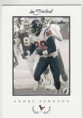 Andre Johnson #73 Football Cards 2004 Fleer Inscribed Prices