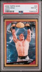 John Cena [Gold] Wrestling Cards 2009 Topps WWE Prices