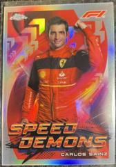 Carlos Sainz #SD-CS Racing Cards 2022 Topps Chrome Formula 1 Speed Demons Prices