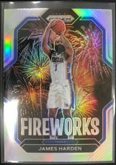 James Harden [Silver] #17 Basketball Cards 2022 Panini Prizm Fireworks Prices
